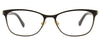 Óculos de Grau Kate Spade Jonae - Preto/Dourado - 807/53