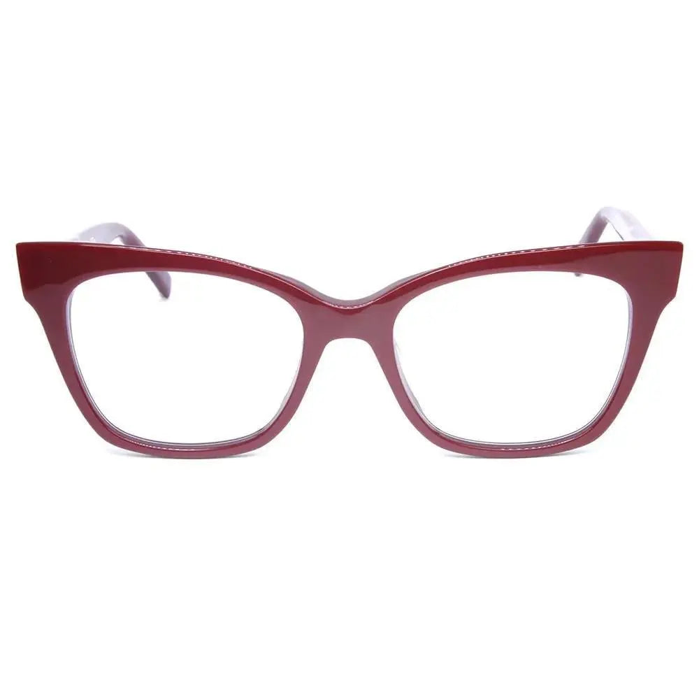 Óculos de Grau Max Mara Mm1318 C9A 51 Vermelho Escuro Gatinho - Ótica Vision Care