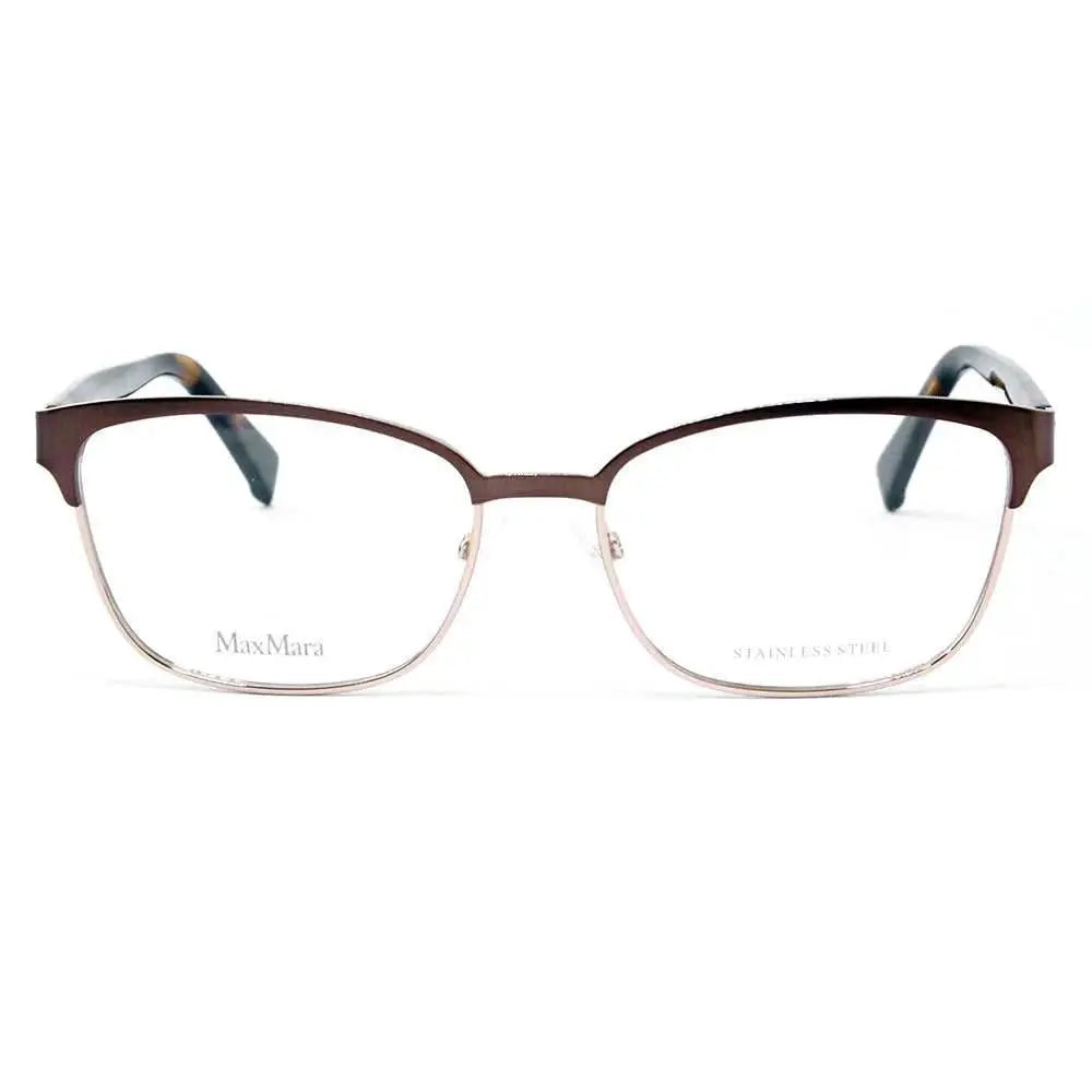 Óculos de Grau Max Mara Mm1331 Fg4 54 Dourado/Havana - Ótica Vision Care