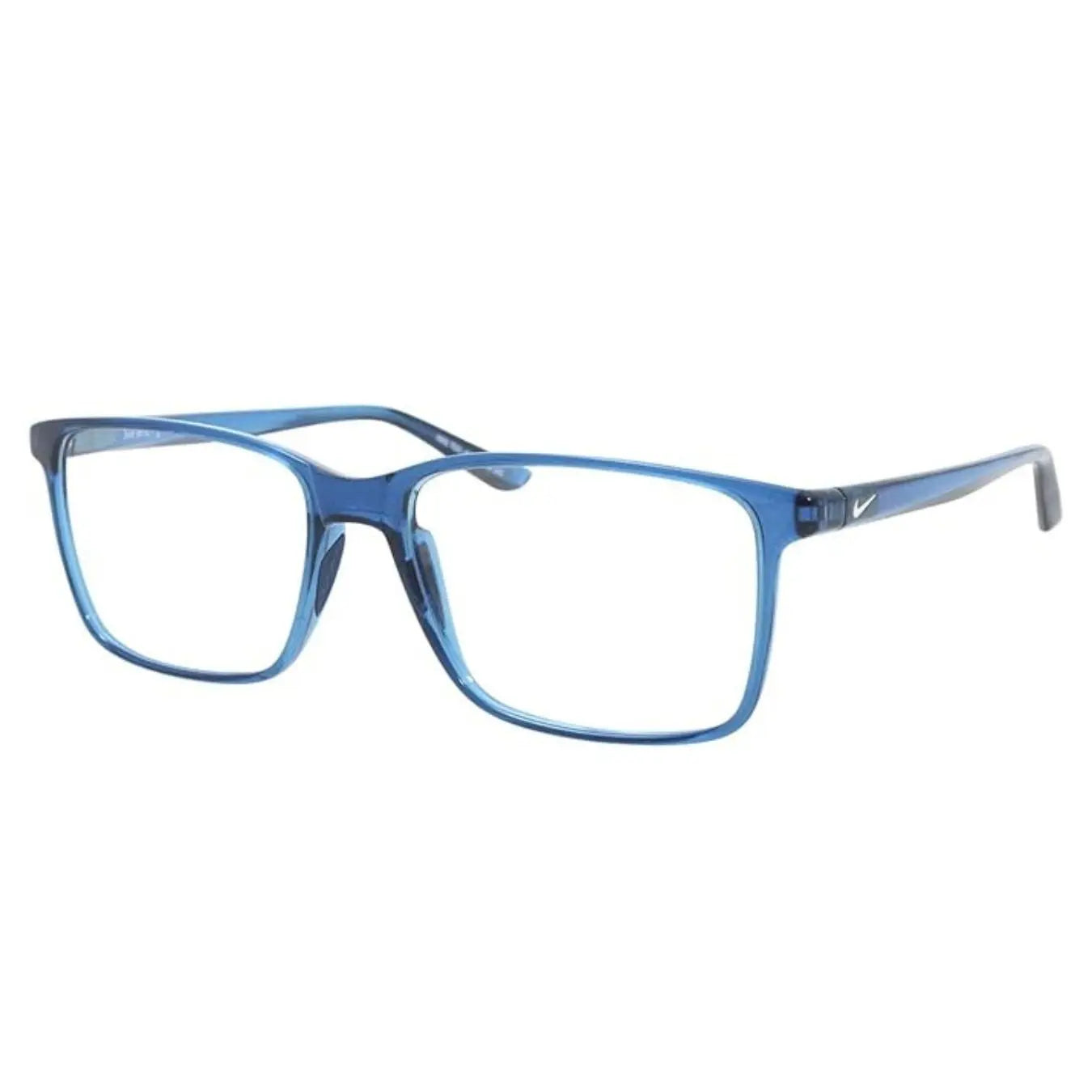 Óculos de Grau Nike 7033 404/55 Azul Transparente - Ótica Vision Care