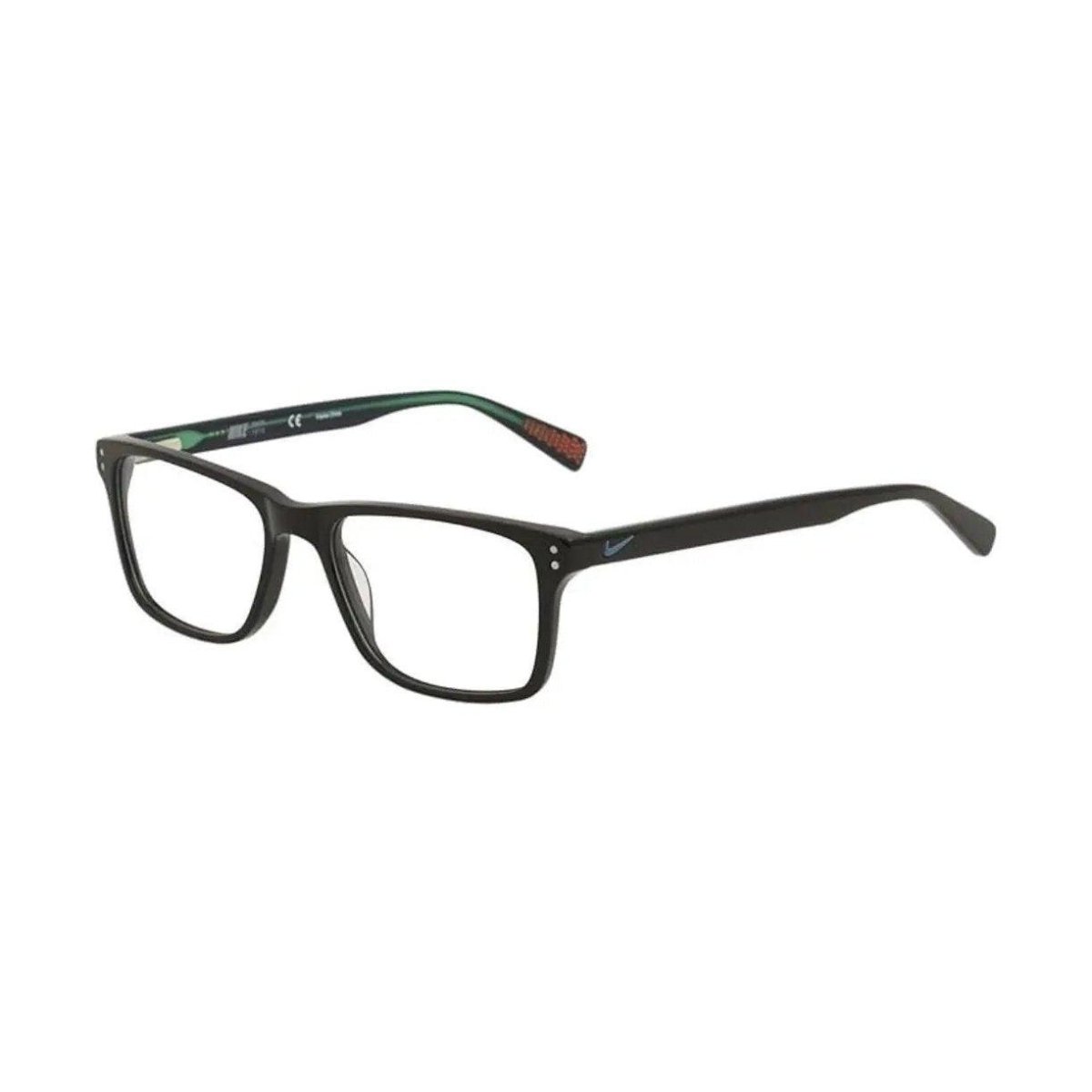 Óculos de Grau Nike 7243 002 52 - Preto/Verde - Ótica FagLux