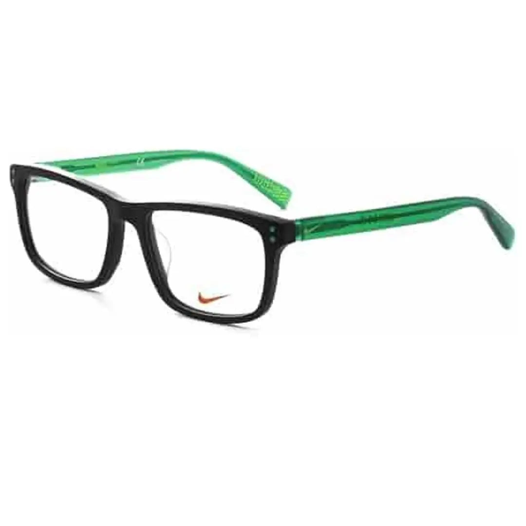 Óculos de Grau Nike Infantil 5536 001 49 - Preto/Verde Translúcido - Ótica Vision Care