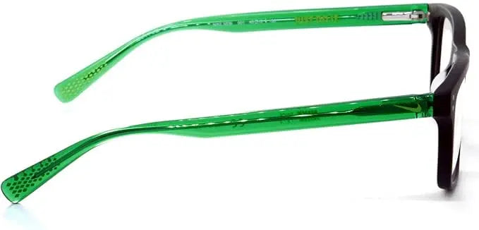 Óculos de Grau Nike Infantil 5536 001 49 - Preto/Verde Translúcido - Ótica Vision Care