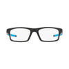 Óculos de Grau Oakley Crosslink Ox8037 803701 54 Preto Fosco Azul