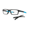 Óculos de Grau Oakley Crosslink Ox8037 803701 54 Preto Fosco Azul