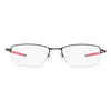 Óculos de Grau Oakley Lizard 0x5113 511308 satin light steel Titanium