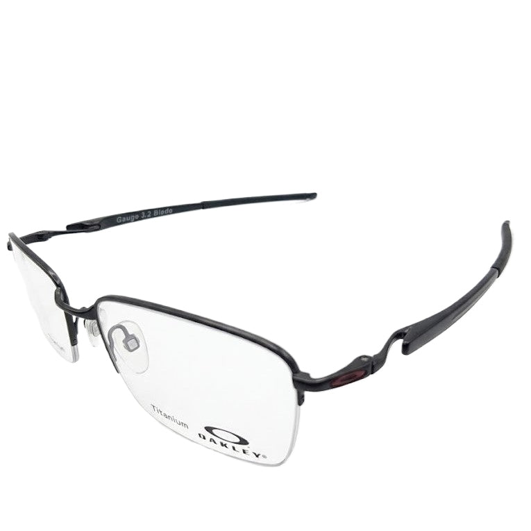 Óculos de Grau Oakley Ox5128 Gauge 3.2 Blade 512041 Polished Blk 54 - Ótica FagLux
