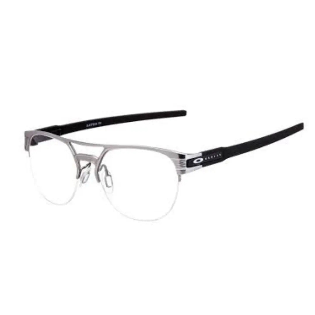 Óculos de Grau Oakley OX5134 - 0254 Latch TI Satin Chrome - Ótica Vision Care