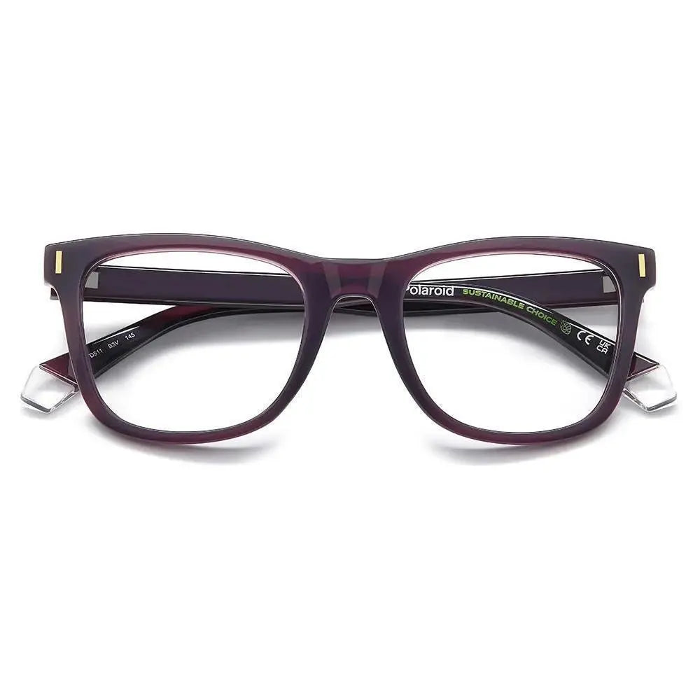 Óculos De Grau Polaroid Pld D511 B3V - Violeta 51 - Ótica Vision Care