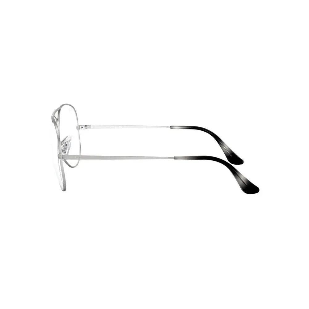Óculos de Grau Ray-Ban Aviator Gaze RB6589 2538 59 - Silver - Ótica FagLux