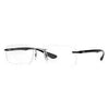 Óculos de Grau Ray-Ban Balgriff RX8724 1000 Titanio Grafite Lente Tam 56