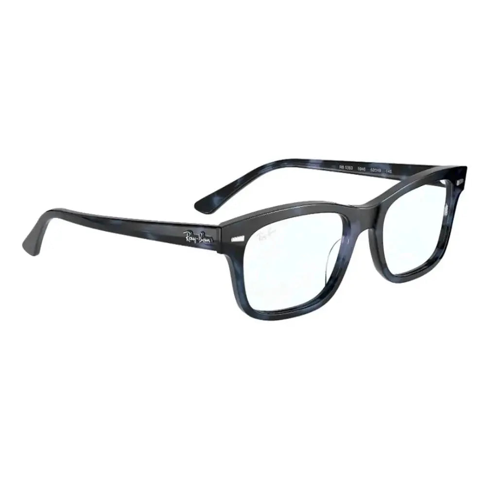 Óculos de Grau Ray - Ban Burbank RB5383 5946 54 - Havana Azul - Ótica Vision Care