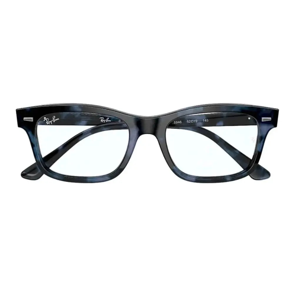 Óculos de Grau Ray - Ban Burbank RB5383 5946 54 - Havana Azul - Ótica Vision Care