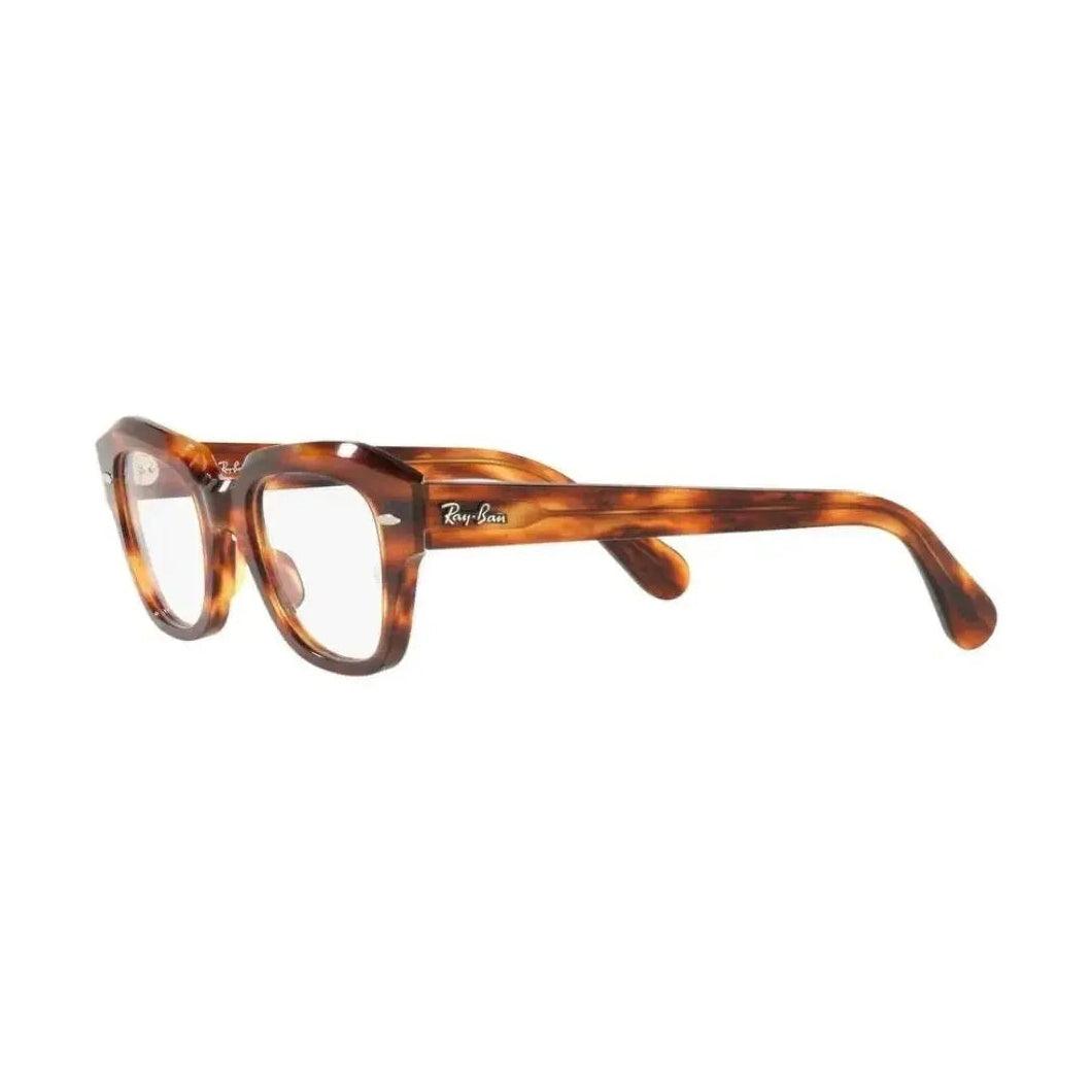 Óculos de Grau Ray Ban Feminino Borboleta Marrom rb5486 2144 48 - Ótica FagLux