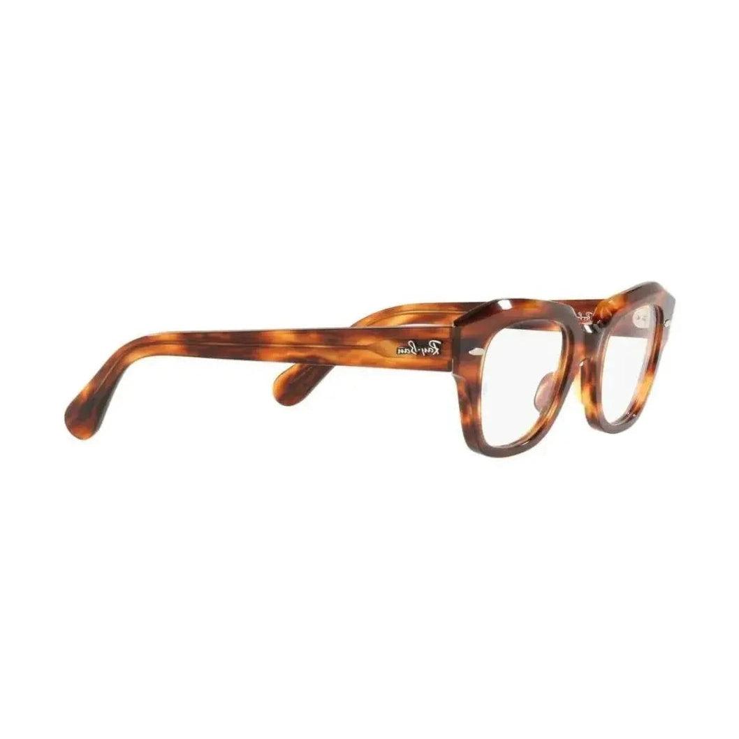 Óculos de Grau Ray Ban Feminino Borboleta Marrom rb5486 2144 48 - Ótica FagLux