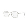 Óculos de Grau Ray-Ban Frank 0RX3857VL 2502 51 Metal Chumbo