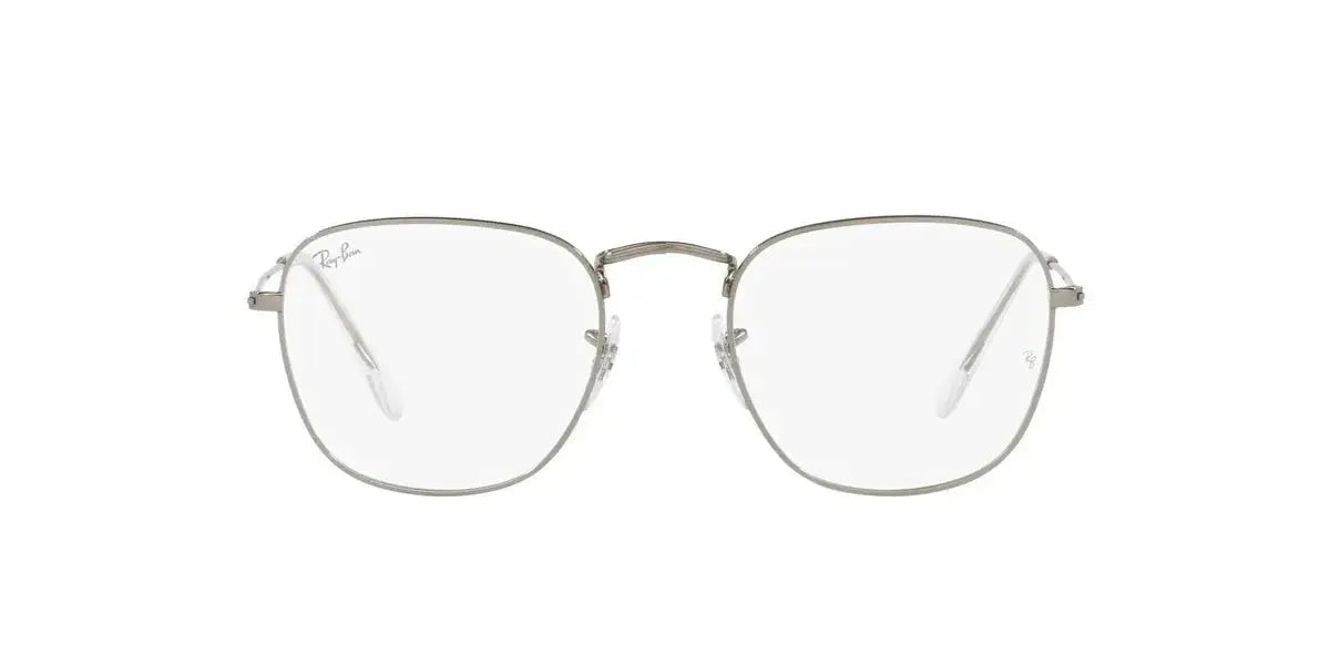 Óculos de Grau Ray - Ban Frank 0RX3857VL 2502 51 Metal Chumbo - Ótica Vision Care