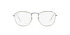 Óculos de Grau Ray-Ban Frank 0RX3857VL 2502 51 Metal Chumbo