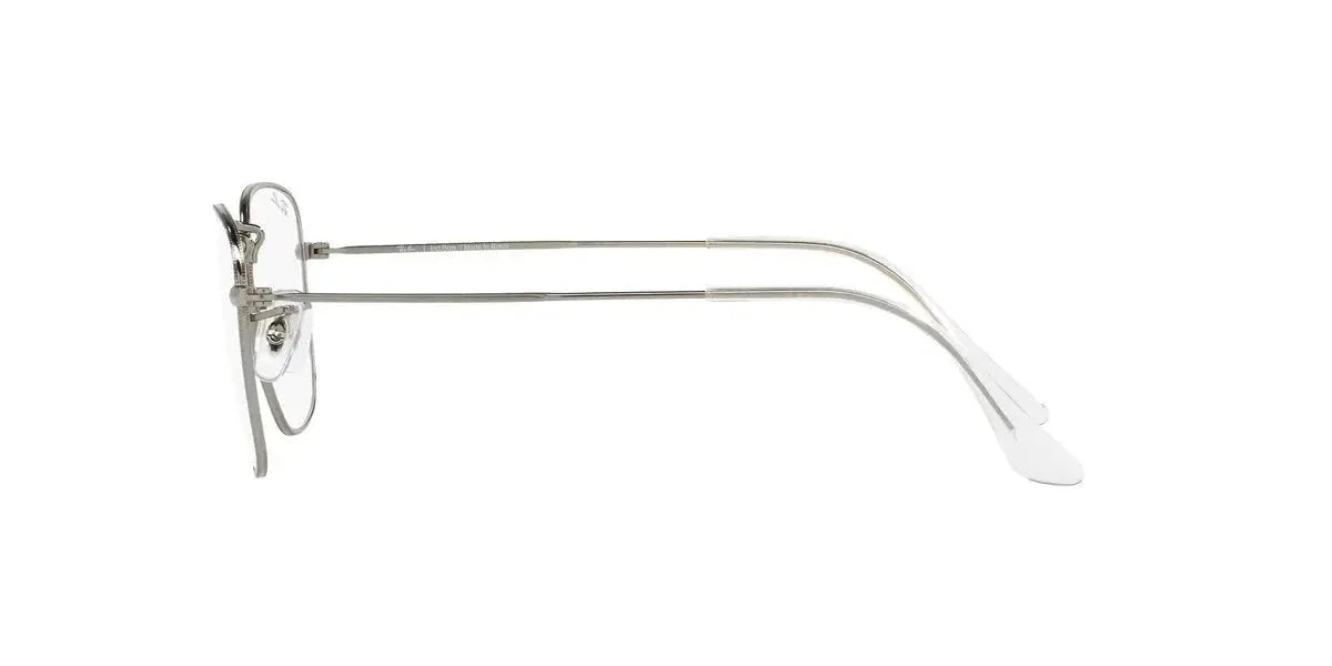 Óculos de Grau Ray - Ban Frank 0RX3857VL 2502 51 Metal Chumbo - Ótica Vision Care