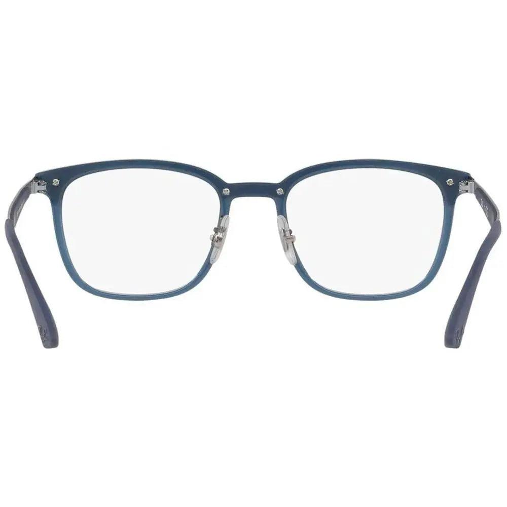 Óculos de Grau Ray-Ban RB7117 8019 52 - Azul / Prata - Ótica FagLux