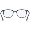 Óculos de Grau Ray-Ban RB7117 8019 52 - Azul / Prata