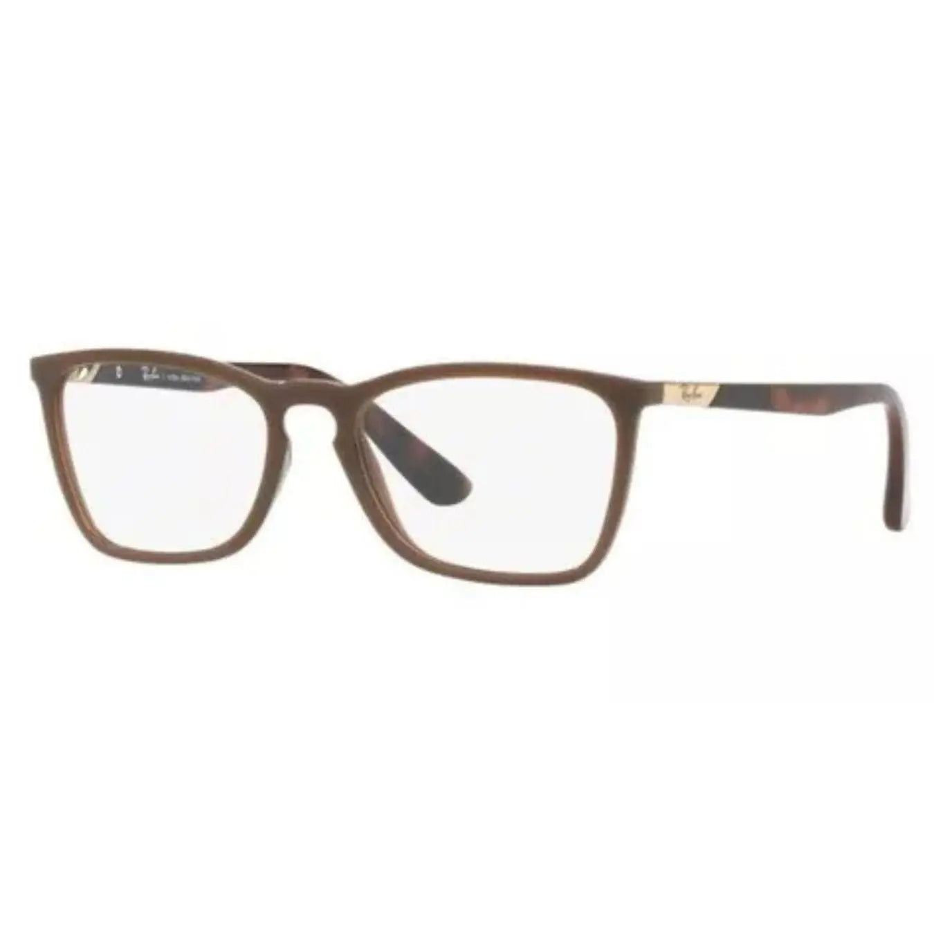 Óculos de Grau Ray - Ban Rb7137l 5746 53mm Marrom - Ótica Vision Care