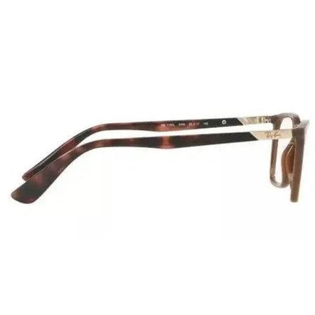 Óculos de Grau Ray-Ban Rb7137l 5746 53mm Marrom - Ótica FagLux