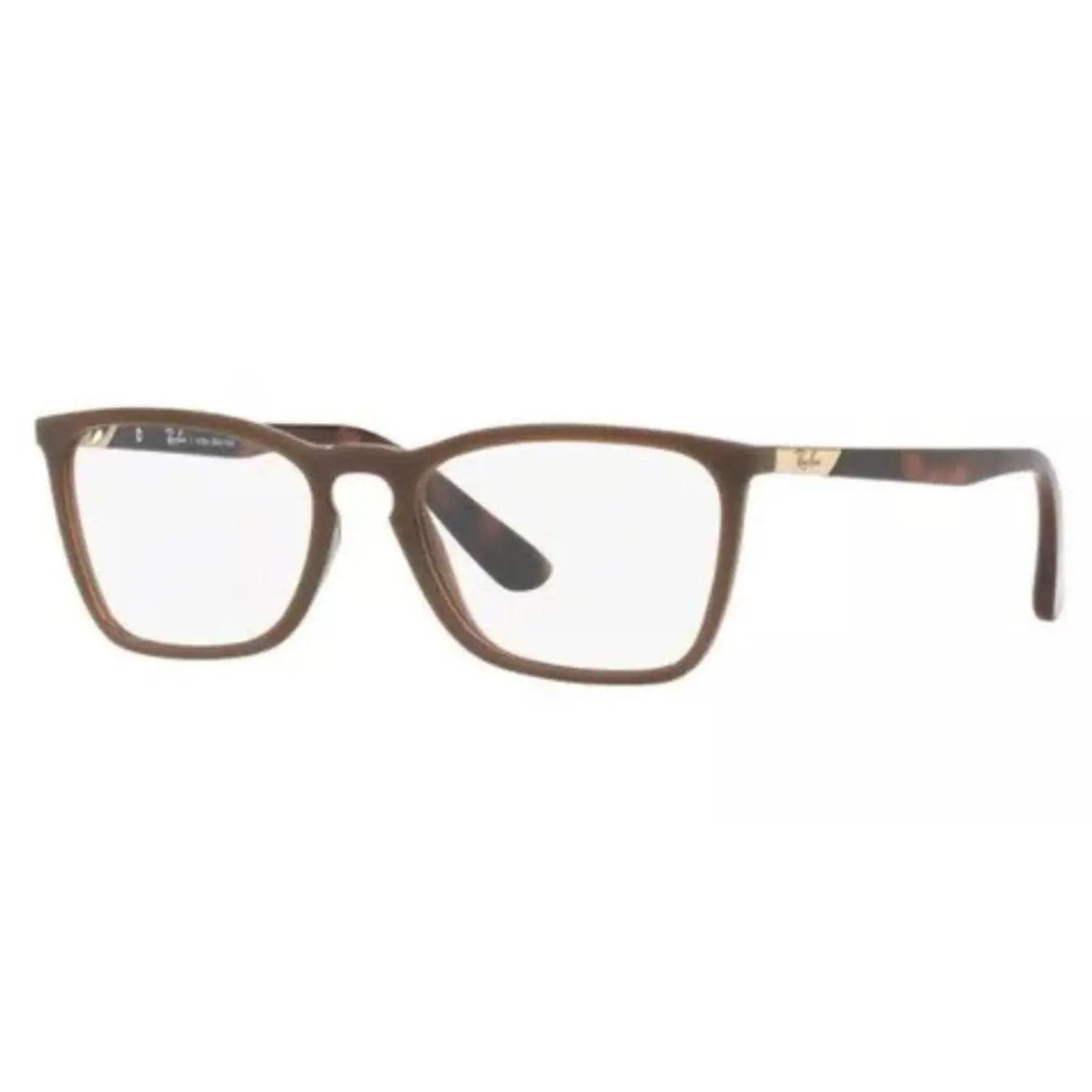 Óculos de Grau Ray-Ban Rb7137l 5746 53mm Marrom - Ótica FagLux