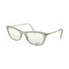 Óculos de Grau Ray-Ban RB7172L 5957 52 - Cinza Translúcido