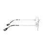 Óculos de Grau Ray Ban Retangular Rb1969v 2501 51 Prata Brilho