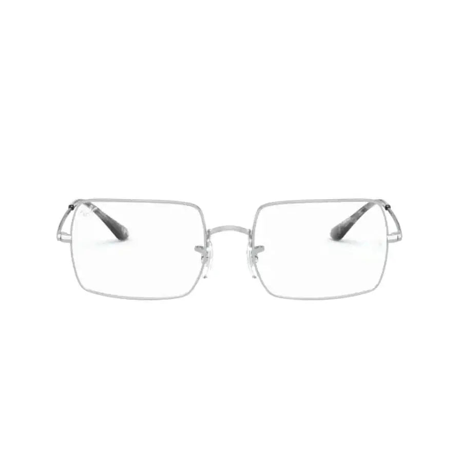 Óculos de Grau Ray Ban Retangular Rb1969v 2501 54 Prata Brilho - Ótica Vision Care