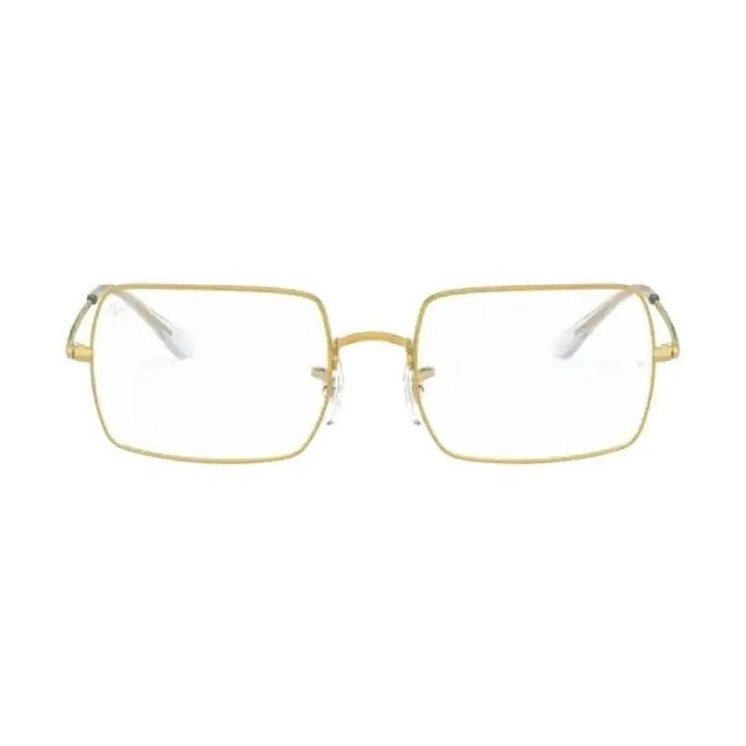 Óculos de Grau Ray Ban Retangular Rb1969v 3086 54 Dourado Brilho - Ótica FagLux