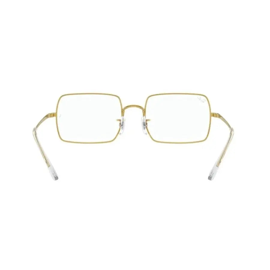 Óculos de Grau Ray Ban Retangular Rb1969v 3086 54 Dourado Brilho - Ótica Vision Care