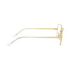 Óculos de Grau Ray Ban Retangular Rb1969v 3086 54 Dourado Brilho