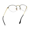 Óculos de Grau Ray-Ban Round Gaze RB3947VL 2946 51 - Preto / Dourado