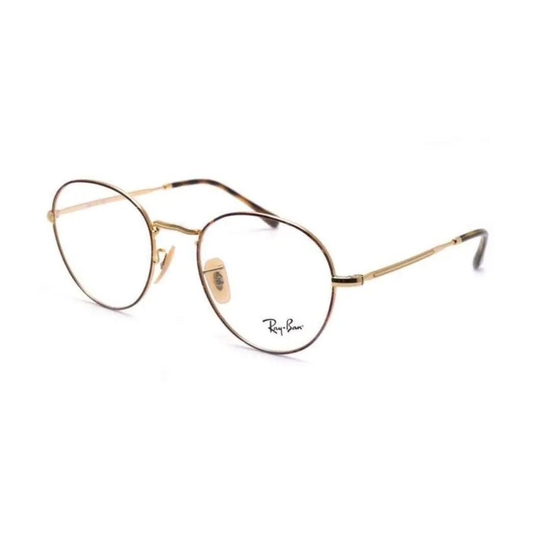 Óculos de Grau Ray-Ban RX3582V 2945 49-20 Dourado - Ótica FagLux