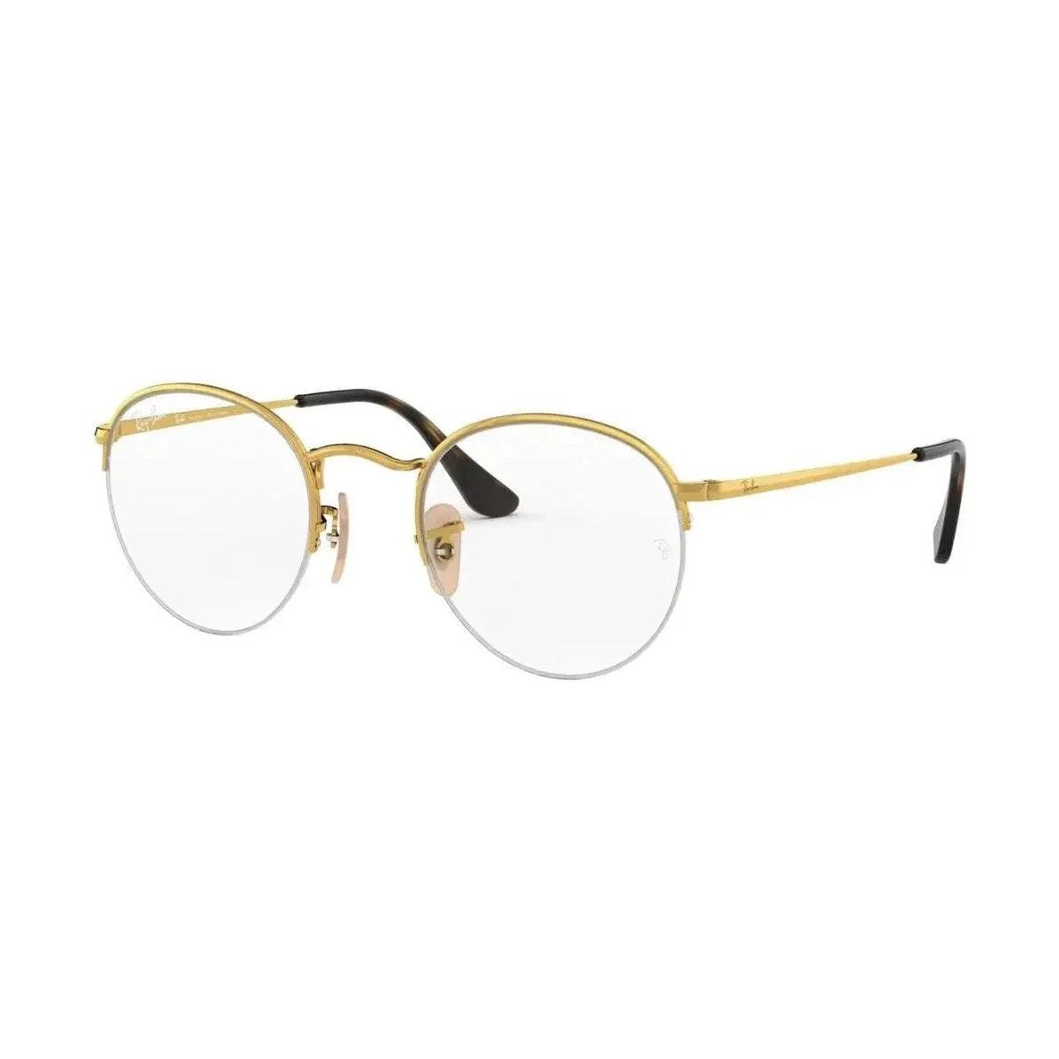 Óculos de Grau Ray-Ban Rx3947vl 2500 51 Round Gaze - Ótica FagLux