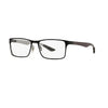 Óculos de Grau Ray-Ban RX8415 2503 Preto Lente Tam 55 Fibra de Carbono