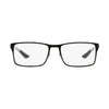 Óculos de Grau Ray-Ban RX8415 2503 Preto Lente Tam 55 Fibra de Carbono