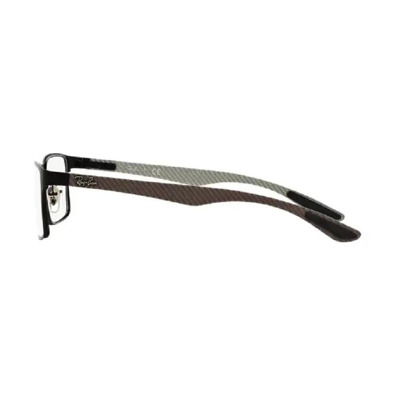 Óculos de Grau Ray-Ban RX8415 2503 Preto Lente Tam 55 Fibra de Carbono - Ótica FagLux