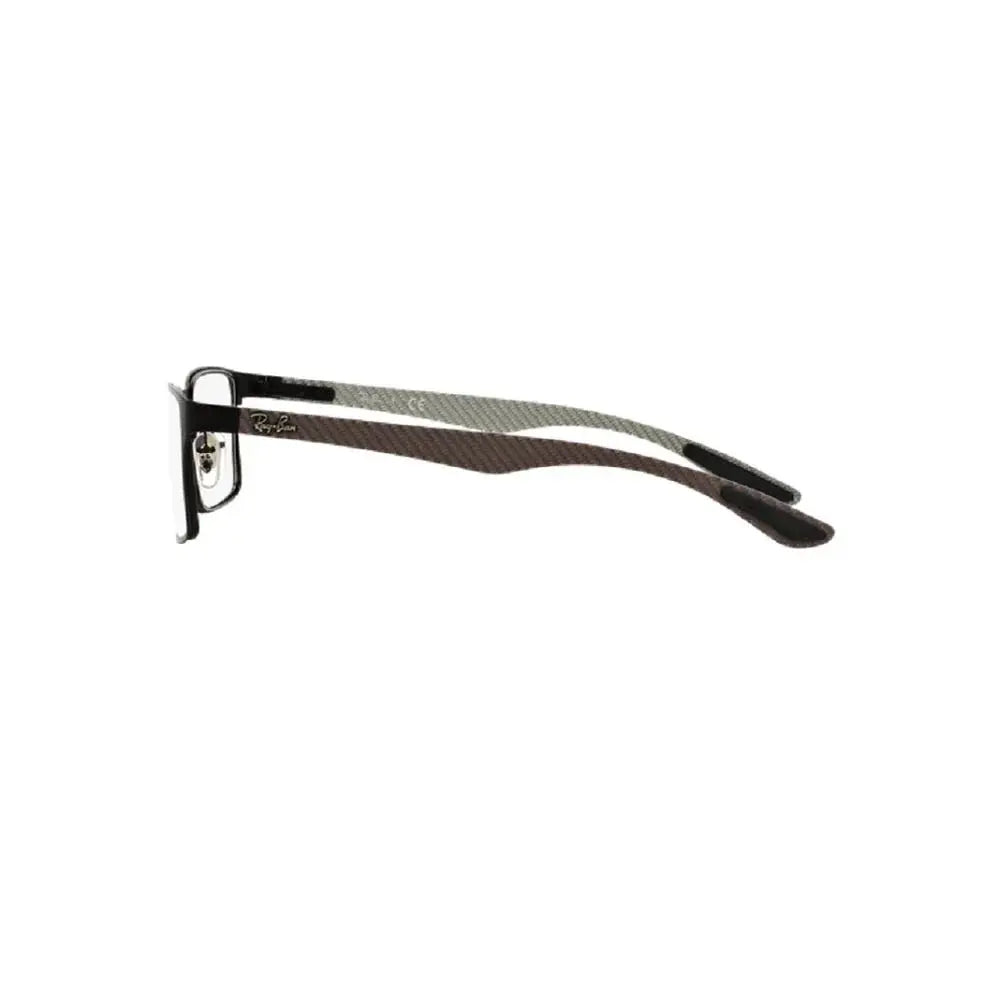 Óculos de Grau Ray - Ban RX8415 2503 Preto Lente Tam 55 Fibra de Carbono - Ótica Vision Care