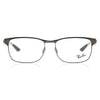 Óculos de Grau Ray-Ban RX8416 2620 Matte Gunmetal Fibra de Carbono