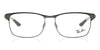 Óculos de Grau Ray-Ban RX8416 2620 Matte Gunmetal Fibra de Carbono