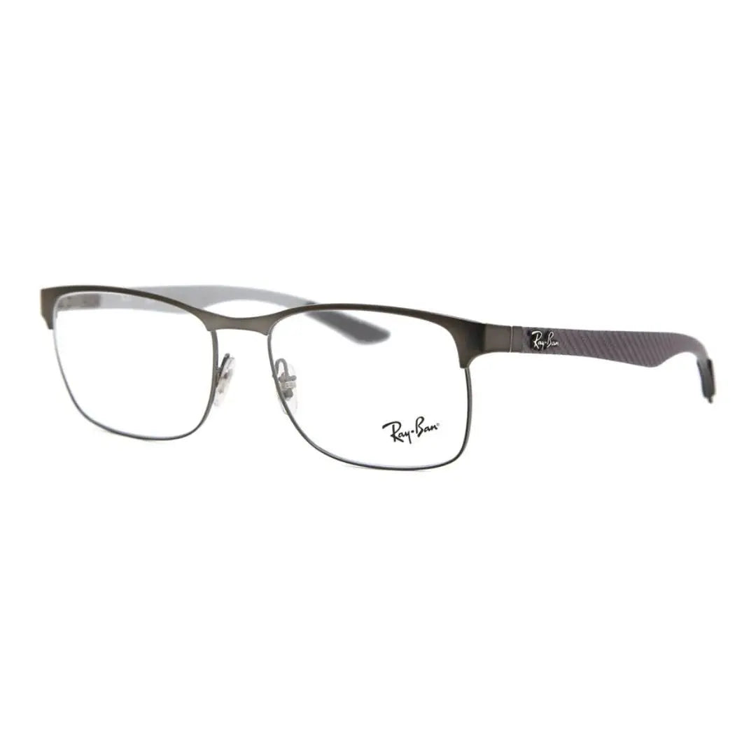 Óculos de Grau Ray - Ban RX8416 2620 Matte Gunmetal Fibra de Carbono - Ótica Vision Care