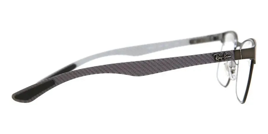 Óculos de Grau Ray - Ban RX8416 2620 Matte Gunmetal Fibra de Carbono - Ótica Vision Care