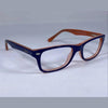 Óculos de Grau Ray-Ban RY1531 3762 azul marinho/laranja 46