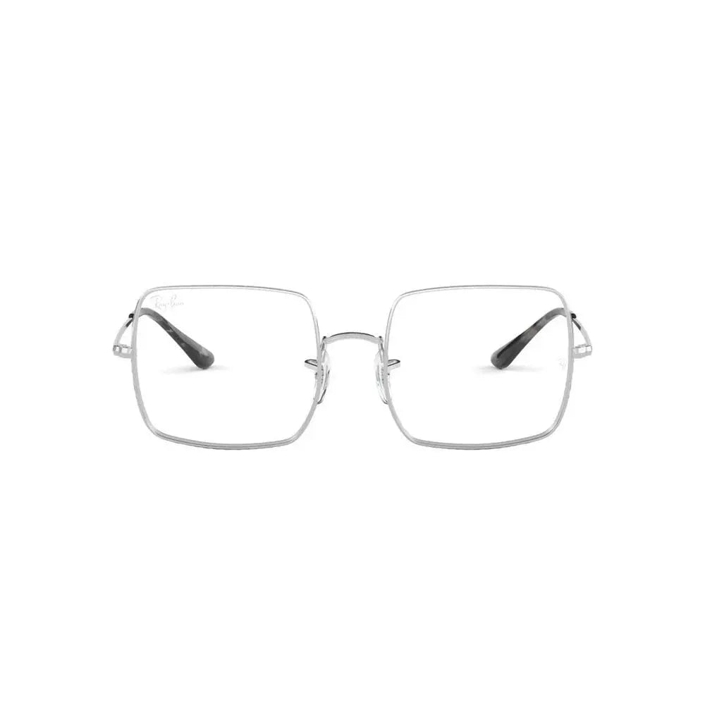 Óculos de Grau Ray - Ban Square RB1971VL 2501 54 - Prata - Ótica Vision Care