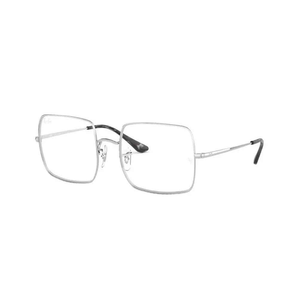 Óculos de Grau Ray-Ban Square RB1971VL 2501 54 - Prata - Ótica FagLux