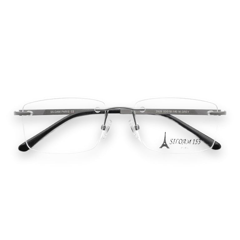 Óculos de Grau Siloam Paris 2839 53 M.Grey - Ótica FagLux