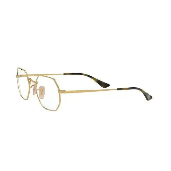 Óculos de Grau Unissex Ray Ban RB6456 2500 53 Metal Dourada - Ótica Vision Care